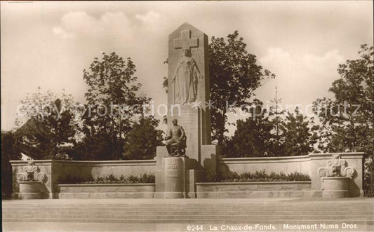 12013853 La Chaux-de-Fonds Monument Numa Droz La Chaux-de-Fonds