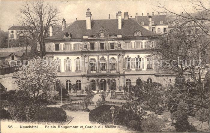 12013916 Neuchâtel NE Palais Rougemont et Cercle du Musée Neuchâtel