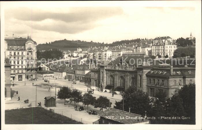 12013923 La Chaux-de-Fonds Place de la Gare La Chaux-de-Fonds