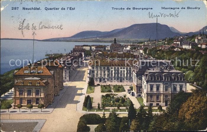 12013945 Neuchâtel NE Quartier de l'Est Lac Montagnes Neuchâtel