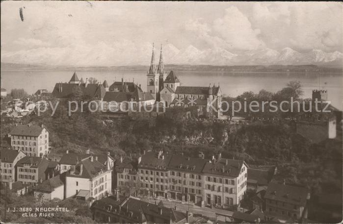 12013961 Neuchâtel NE Lac et les Alpes Neuchâtel