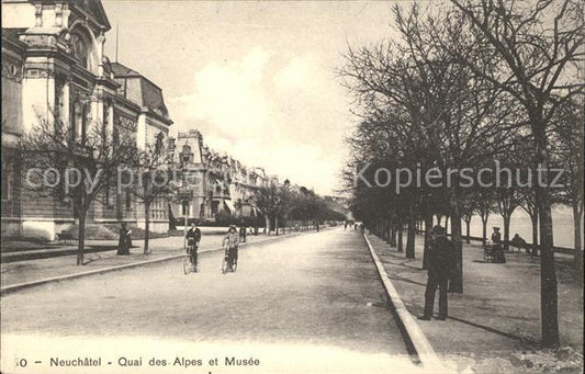 12013996 Neuchâtel NE Quai des Alpes et Musée Musée Neuchâtel