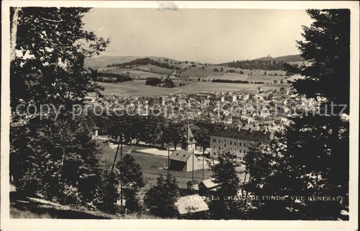 12014011 La Chaux-de-Fonds Vue générale La Chaux-de-Fonds