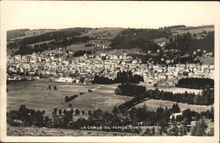 12014012 La Chaux-de-Fonds Vue générale La Chaux-de-Fonds