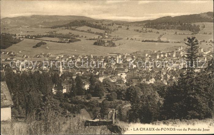 12014052 La Chaux-de-Fonds Vue du Point du Jour La Chaux-de-Fonds