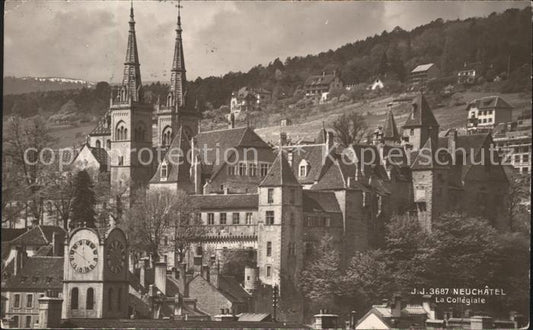 12014804 Neuchâtel NE La Collégiale Neuchâtel