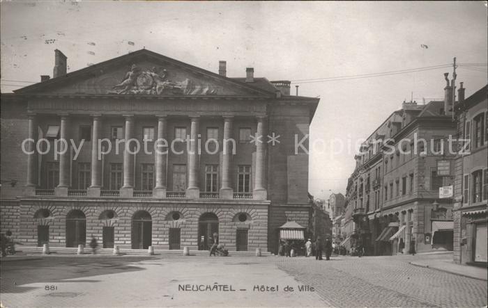 12014840 Neuchâtel NE Hôtel de Ville Neuchâtel