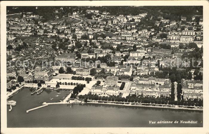 12014904 Neuchatel NE Vue aerienne Neuchatel