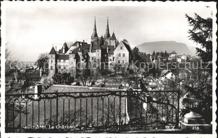 12014939 Neuchatel NE Chateau Schloss Neuchatel