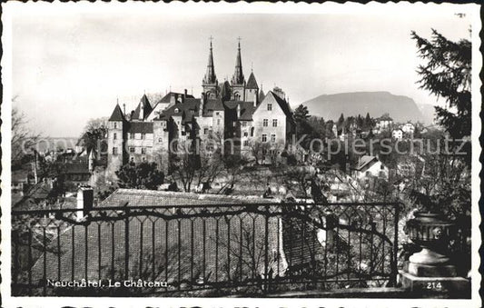 12014939 Neuchatel NE Chateau Schloss Neuchatel