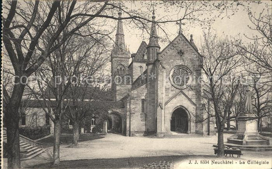 12014989 Neuchâtel NE La Collégiale Neuchâtel