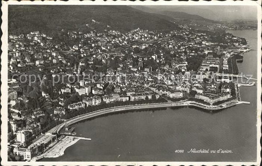 12015013 Neuchâtel NE depuis l'aéroport de Neuchâtel