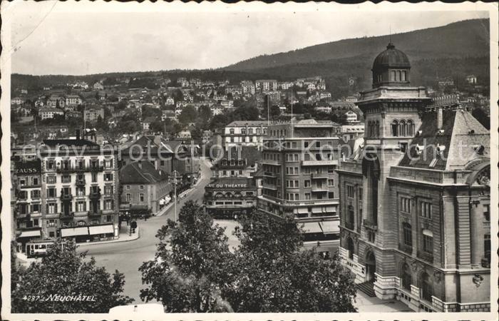 12015014 Neuchâtel NE Vue partielle de Neuchâtel