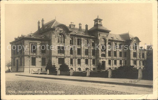 12015071 Neuchâtel NE Ecole de Commerce Neuchâtel