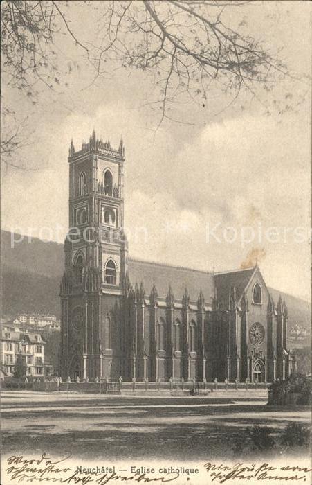 12015076 Neuchâtel NE Eglise catholique église Neuchâtel