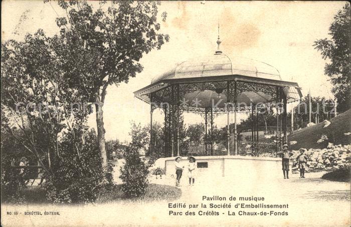 12015101 La Chaux-de-Fonds Pavillon de musique Parc des Cretets La Chaux-de-Fond