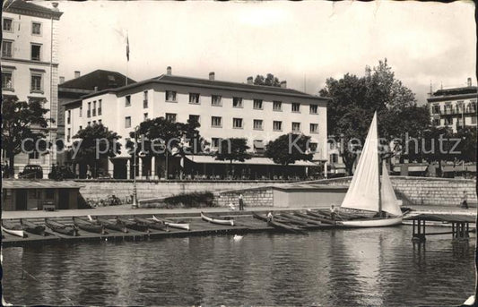 12015112 Neuchâtel NE Hôtel Touring Bateau à voile Neuchâtel