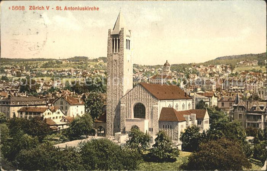 12012466 Zurich Église Saint-Antoine Zurich