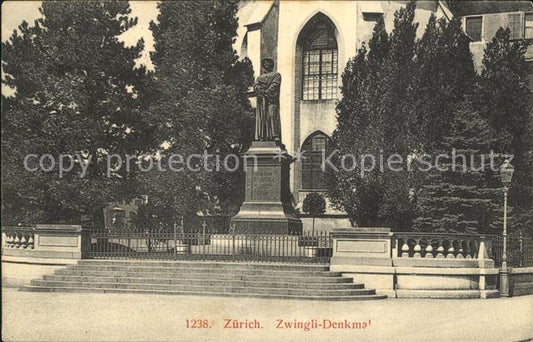 12012497 Zurich Monument du Zwingli Zurich