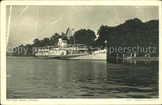 12012563 Insel_Ufenau_Ufnau_Zuerichsee_SZ Promenade en bateau à vapeur sur le lac de Zurich