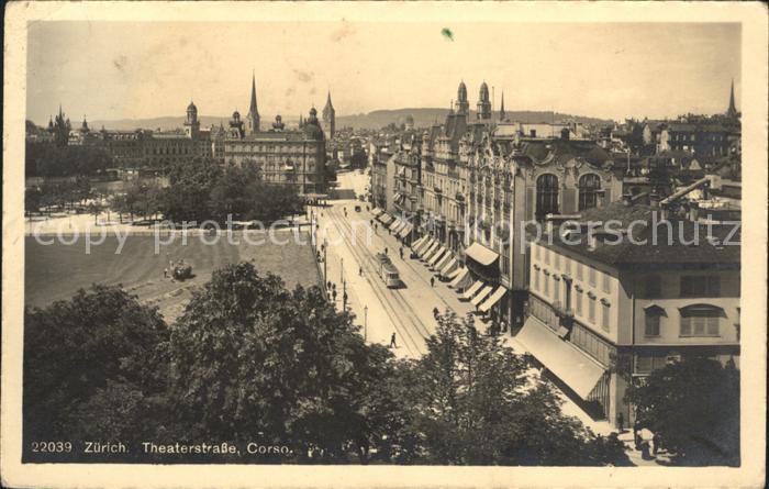 12012604 Zuerich Theaterstrasse Corso Zuerich