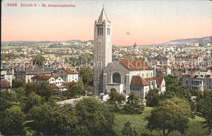 12012711 Zurich Église Saint-Antoine Zurich