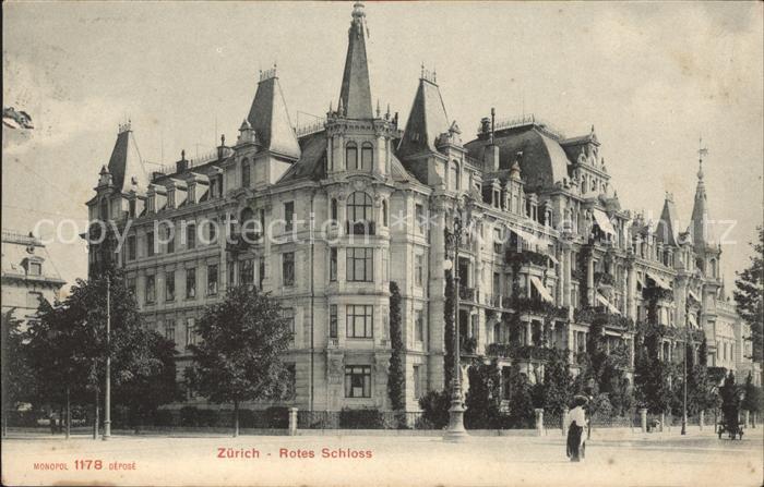 12005781 Zuerich Rotes Schloss Zuerich