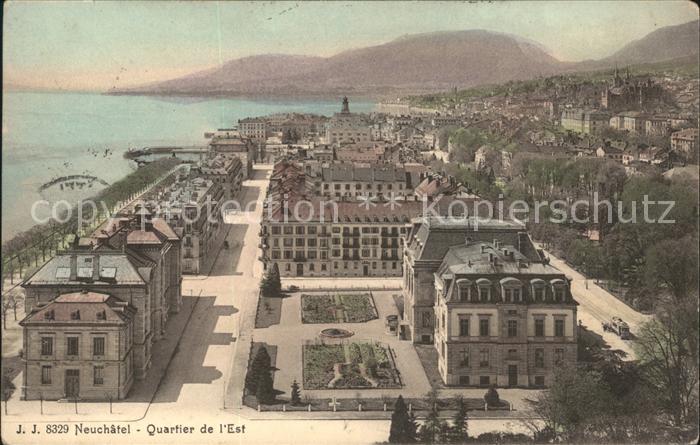 12005915 Neuchâtel NE Quartier de l'Est Lac Neuchâtel NE