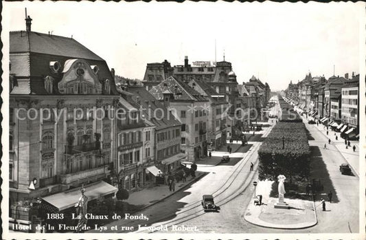 12007648 La Chaux-de-Fonds Hôtel de la Fleur de Lys Rue Léopold Robert La Chaux-