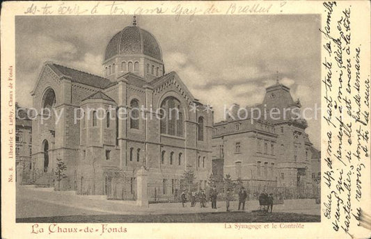 12007650 Synagogue et Contrôle de La Chaux-de-Fonds La Chaux-de-Fonds