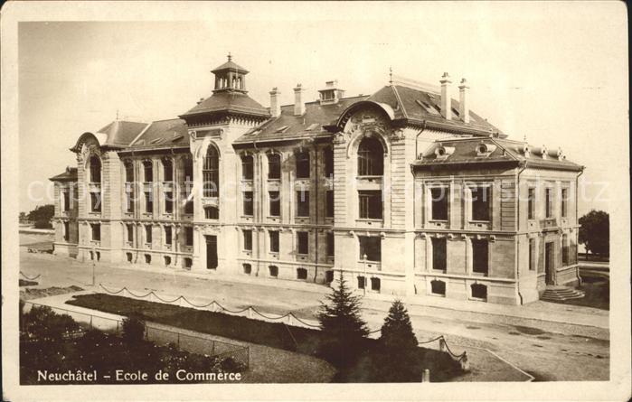 12007665 Neuchâtel NE Ecole de Commerce Neuchâtel NE