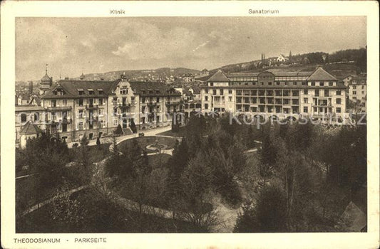 12007696 Zurich Clinique Theodosianum Parkseite Sanatorium Zurich