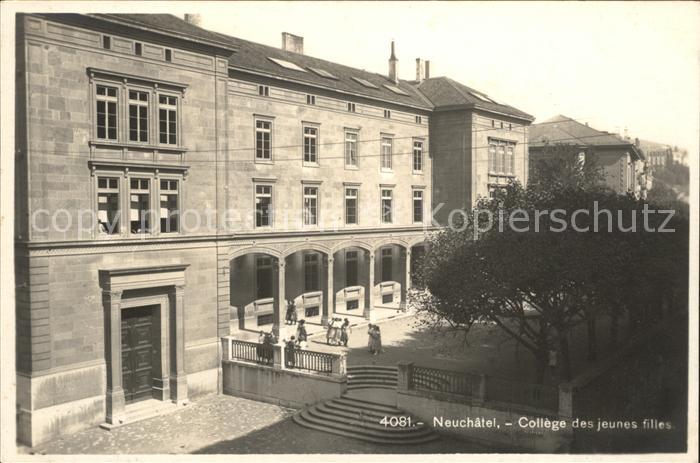 12007795 Neuchatel NE College des jeunes filles Neuchatel NE