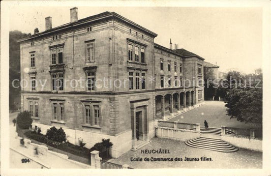 12007814 Neuchâtel NE Ecole de Commerce des Jeunes Filles Neuchâtel NE