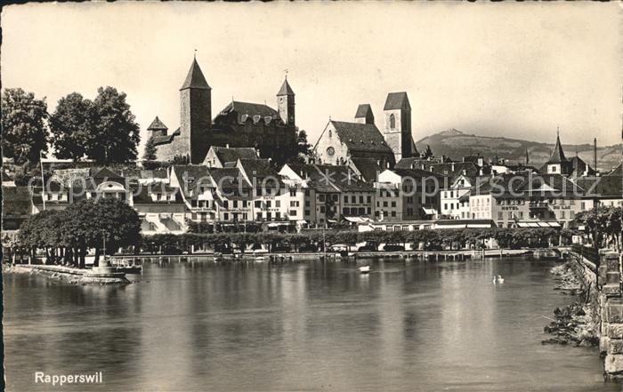 12015905 Rapperswil SG Burg Altstadt Zuerichsee Rapperswil SG