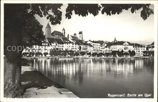 12016424 Rapperswil SG Fête sur le quai Zuerichsee, vieille ville de Burg Rapperswil SG