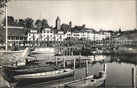 12018415 Rapperswil SG Hafenpartie Zuerichsee Rapperswil SG