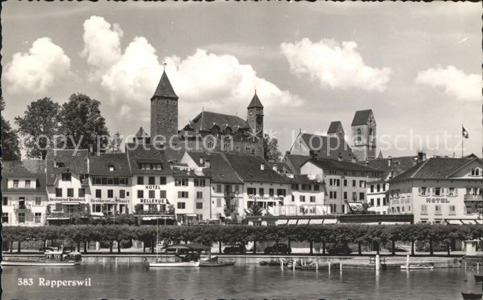 12018417 Rapperswil SG Lac de Zurich Église du château du lac Rapperswil SG