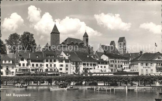 12018417 Rapperswil SG Lac de Zurich Église du château du lac Rapperswil SG