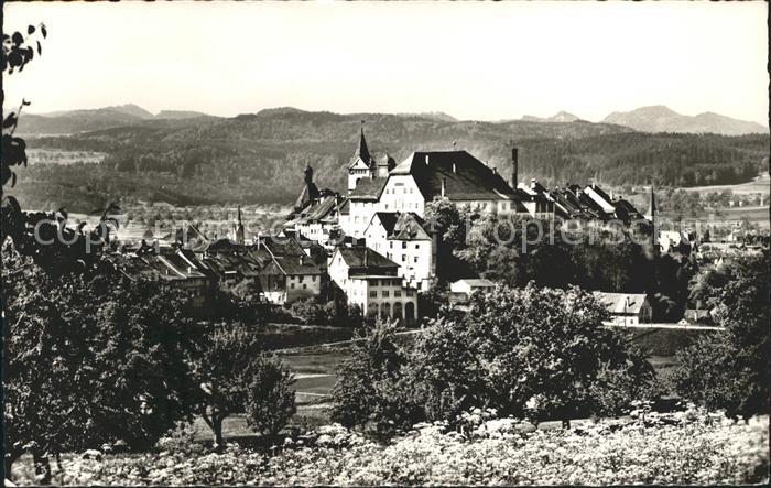 12018584 Wil SG Altstadt mit dem Hof ehemaliger Sitz des Fuerstabtes Wil SG