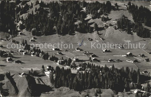 12022899 Ausserschwand Adelboden Fliegeraufnahme Adelboden