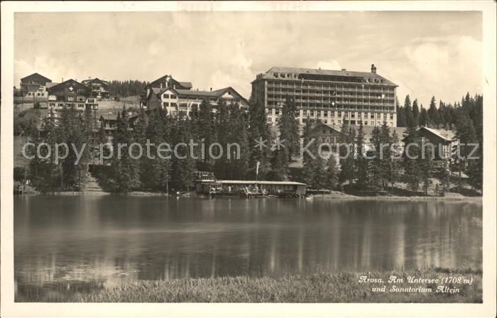 12029391 Arosa GR Am Untersee et Arosa Sanatorium