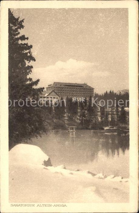 12029425 Arosa GR Sanatorium Altein Arosa