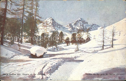 12029529 St Moritz GR Domaine skiable de Saint-Moritz