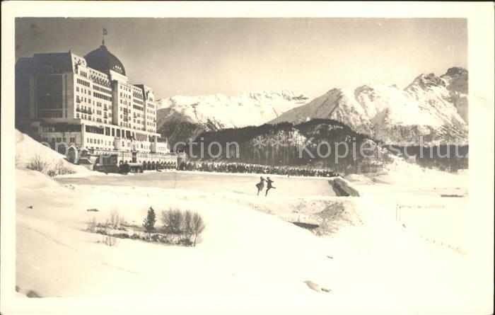 12031285 St Moritz GR Grand hôtel avec patinoire St. Moritz