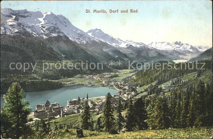 12033098 St Moritz GR Village et Bad St. Moritz