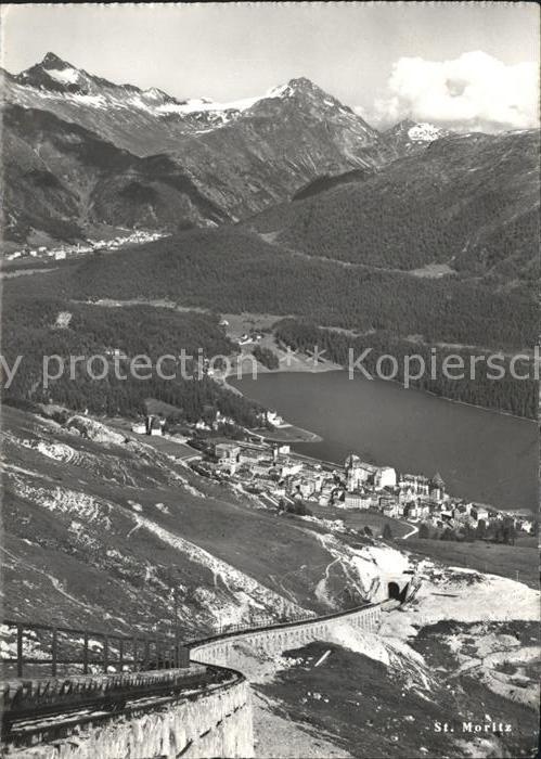 12033104 St Moritz GR mit Bergbahn St. Moritz