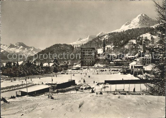 12033134 St Moritz GR Kulm avec patinoire de Saint-Moritz