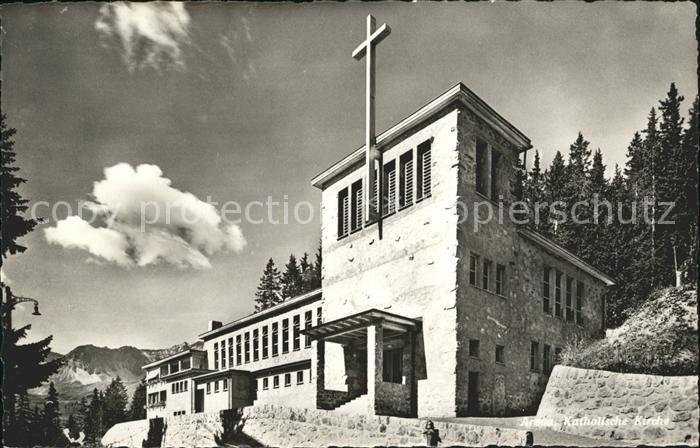 12036121 Arosa GR Église catholique d'Arosa