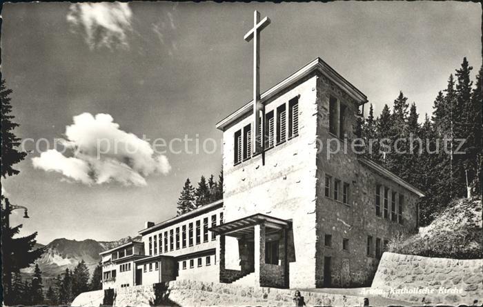 12036127 Arosa GR Église catholique d'Arosa